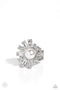Gatsby Getaway - White (Pearl) Ring Paparazzi Accessories