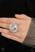 Shimmery Sprinkle - White (Silver) Ring Paparazzi 