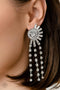 Torrential Twinkle - White (Silver) Earrings Paparazzi Accessories