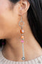 Gardening Gesture - Orange Earrings Paparazzi Accessories