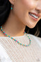 Arid Ambiance - Blue Necklace Paparazzi Accessories
