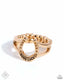 Luck Be A LEADER - Gold Ring Paparazzi Accessories