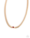 Stunning Solitaire - Red & Gold Necklace Paparazzi 