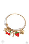 Fruit Freestyle - Gold Bracelet Paparazzi Accessories