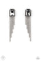 Save for a REIGNy Day - Silver Earrings Paparazzi Accessories