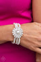 Gifted Gatsby - White (Pearl) Bracelet Paparazzi Accessories