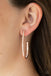 Globetrotting Glitter Earrings - Copper- Paparazzi 