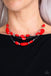 Radiant Reflections -Red Necklace -Paparazzi