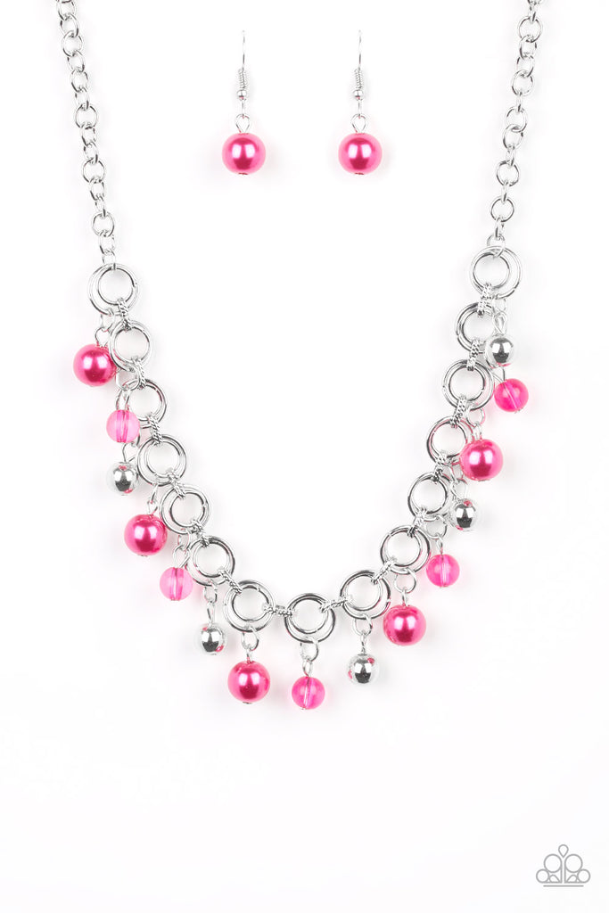 Fiercely Fancy -Pink Necklace Paparazzi 