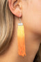 Dual Immersion -Yellow Earring-Paparazzi Accessories