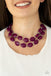 Two Story Stunner-Purple Necklace Paparazzi 