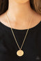 Light It Up - Gold Necklace Paparazzi Accessories