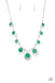 The Cosmos Are Calling - Green Necklace Paparazzi