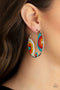 Rainbow Horizons - Multi Hoop Seed Bead Earring Paparazzi Accessories