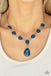 Party Paradise - Blue Necklace Paparazzi