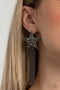 Superstar Solo - Black Earring Paparazzi Accessories