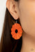 Fan the Breeze - Orange Earring Paparazzi