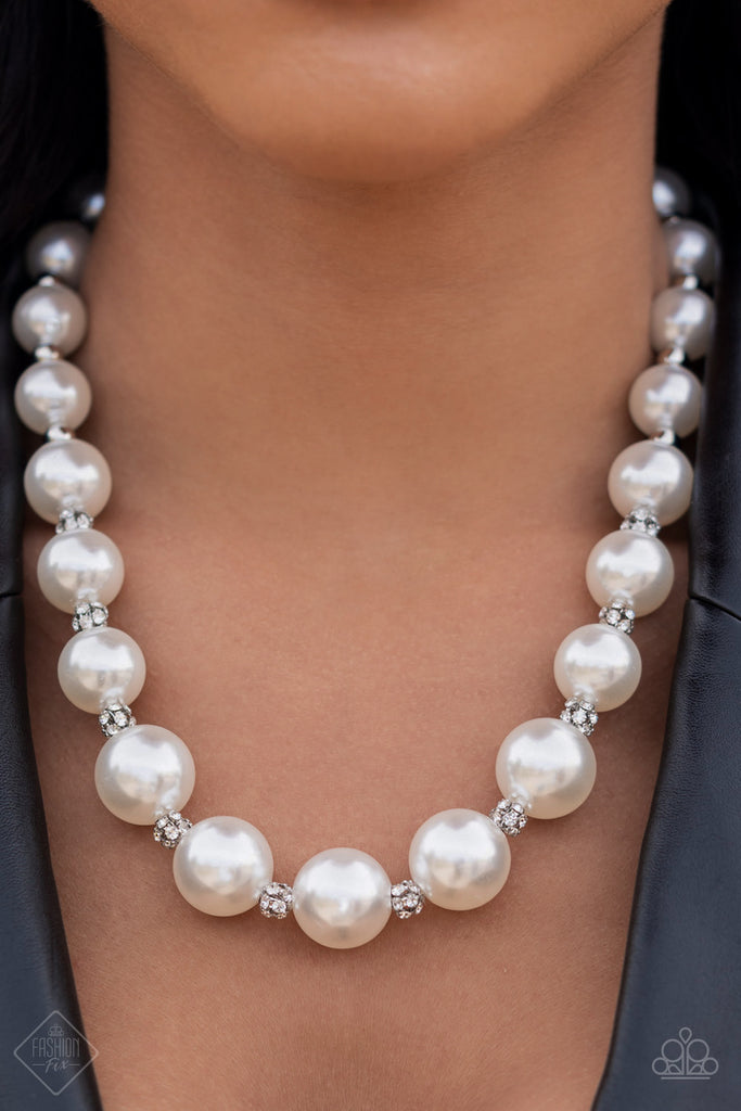 Sail Away with Me Pearl Necklace Paparazzi 