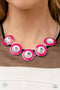Feminine Flair - Pink Necklace Paparazzi Accessories