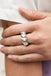 Bling or Bust - White (Silver) Ring Paparazzi 