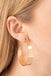Flat Out Fashionable - Gold Hoop Earring Paparazzi