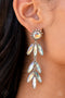 Space Age Sparkle - Multi (Iridescent) Earrings Paparazzi Accessories