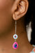 Colorblock Canvas - Multi Earrings Paparazzi
