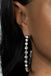 Royal Reveler - Black Hoop Earrings Paparazzi