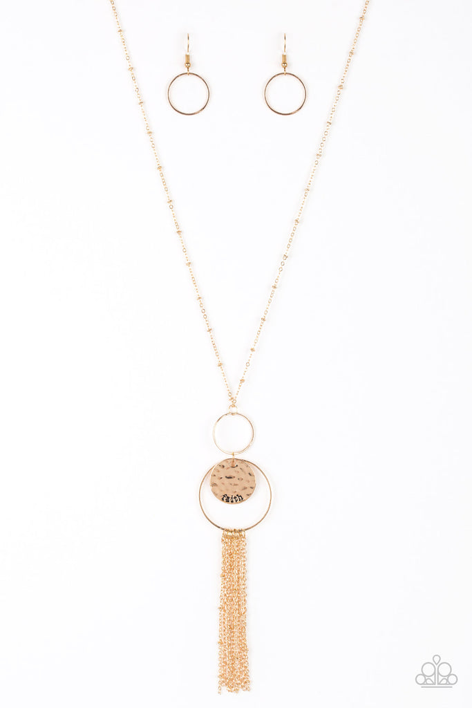 Faith Makes All Things Possible - Gold Necklace -Paparazzi Accessories
