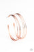 Rimmed Radiance - Copper Hoop Paparazzi