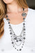 All The Trimmings - Black Necklace-Paparazzi Accessories