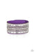 Rebel Radiance Snap Bracelet - Purple- Paparazzi Accessories