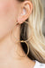 City Simplicity - Gold Earring- Paparazzi