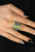 Point Me To Phoenix Ring - Yellow-Paparazzi Accessories