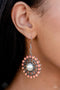 Effortlessly Eden Orange Earrings Paparazzi Accessories