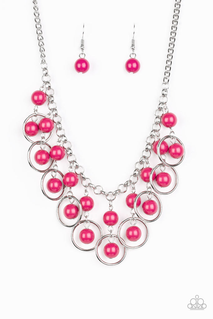 Really Rococo - Pink Necklace Paparazzi Accessories