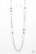 Uptown Talker Necklace - White Pearl Necklace Paparazzi 