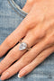 Vintage Engagement - White Ring Paparazzi Accessories