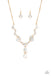 Inner Light - Gold Necklace -Paparazzi Accessories