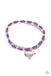 Candy Gram - Purple Bracelet Paparazzi 