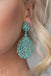 Blissfully Boho - Green Clip On Earring- Paparazzi Accessories