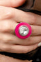 Ladylike Levity - Pink Ring Paparazzi Accessories