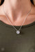 What A Gem - White (Silver) Necklace-Paparazzi 