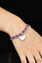 Candy Gram - Purple Bracelet Paparazzi Accessories