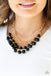 5th Avenue Fleek - Black Necklace Paparazzi 