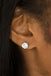 Just In TIMELESS Earring - White (Silver) Paparazzi 