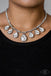 Love At FIERCE Sight Silver Necklace Paparazzi